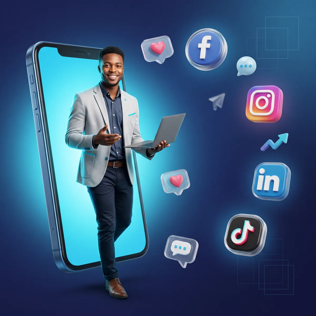Stratégie social media — Sougui Web Agency